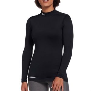 Under Armour Fitted ColdGear Mockneck Longsleeve